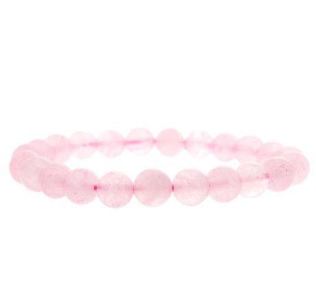 Tumbled 8mm Gemstone Bead Stretch Bracelet