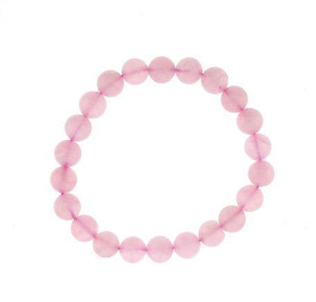 Tumbled 8mm Gemstone Bead Stretch Bracelet