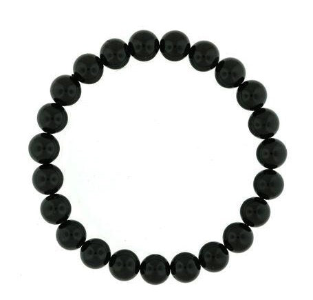 Tumbled 8mm Gemstone Bead Stretch Bracelet