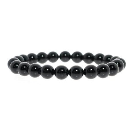 Tumbled 8mm Gemstone Bead Stretch Bracelet