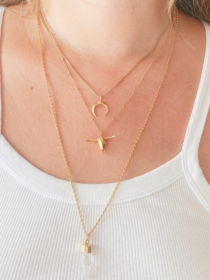 P + G Necklace Layering Genie