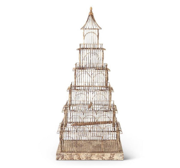 Rustic Wire Birdcage