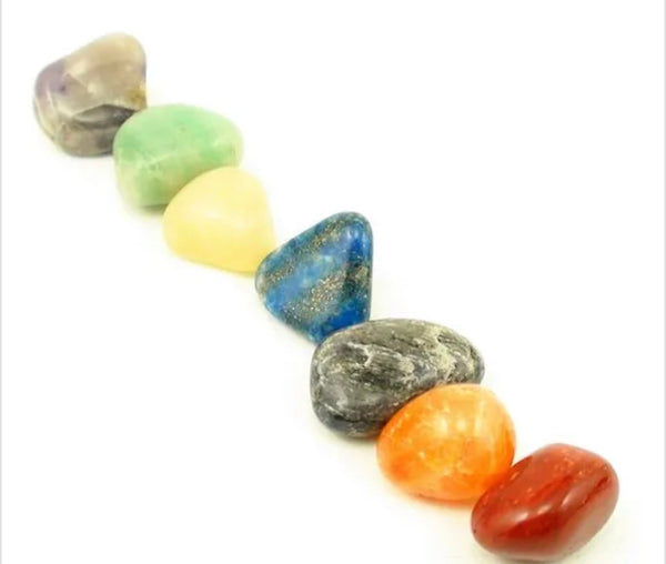 Chakra 7 Piece Set in Black Pouch