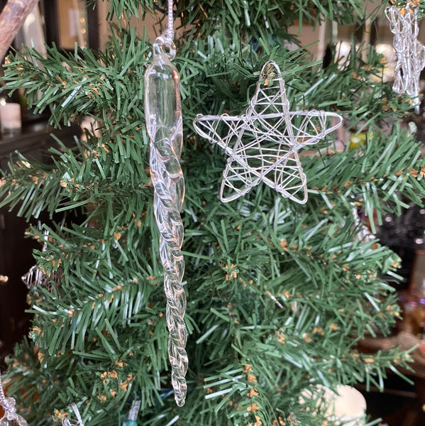 Vintage Glass Icicles