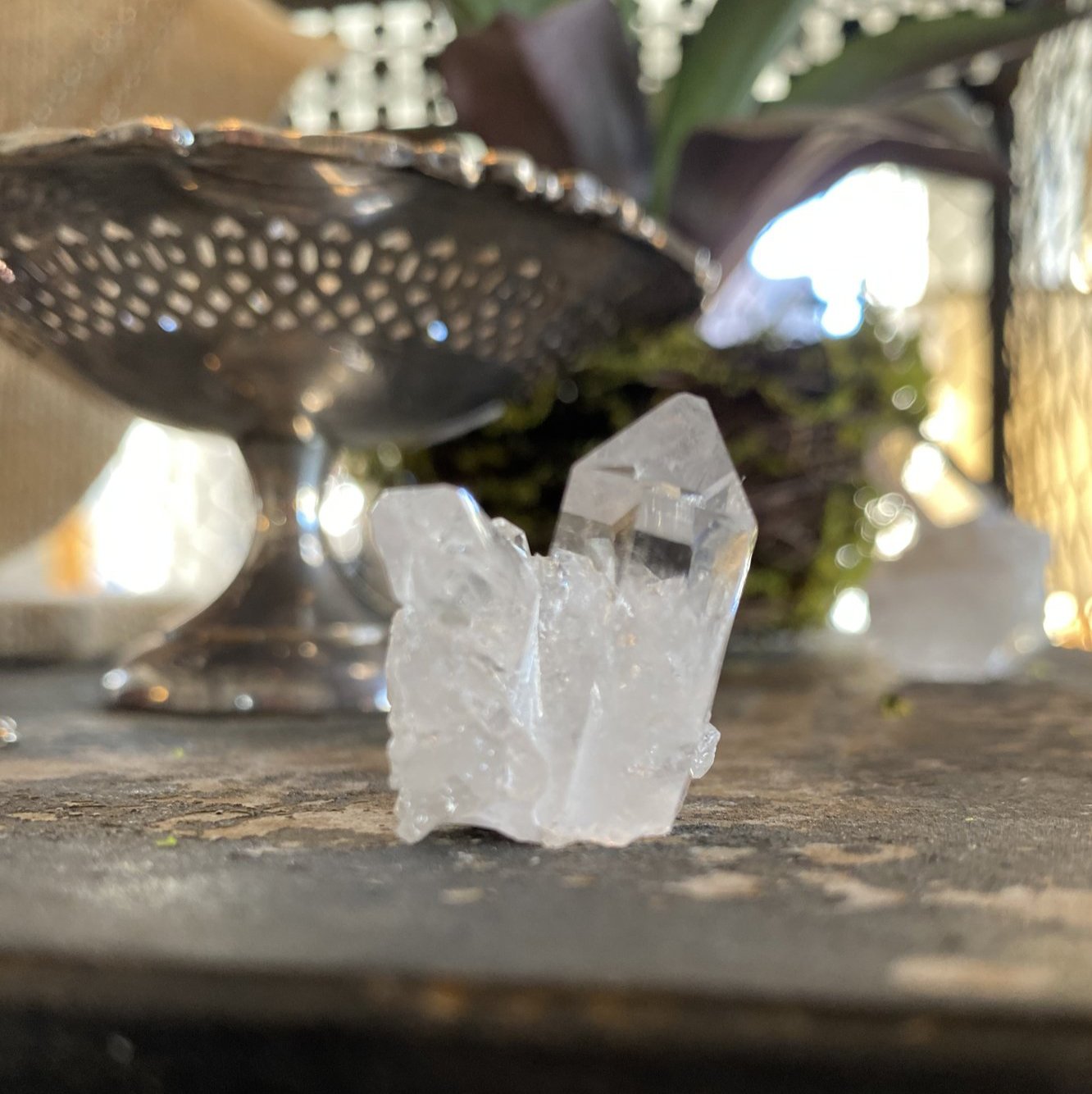 Clear Quartz Cluster A Quality Size 3