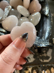 Quartz Healing Hearts
