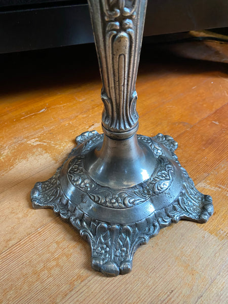 Vintage WM Rogers & Son Silver Plate 13” Candlestick