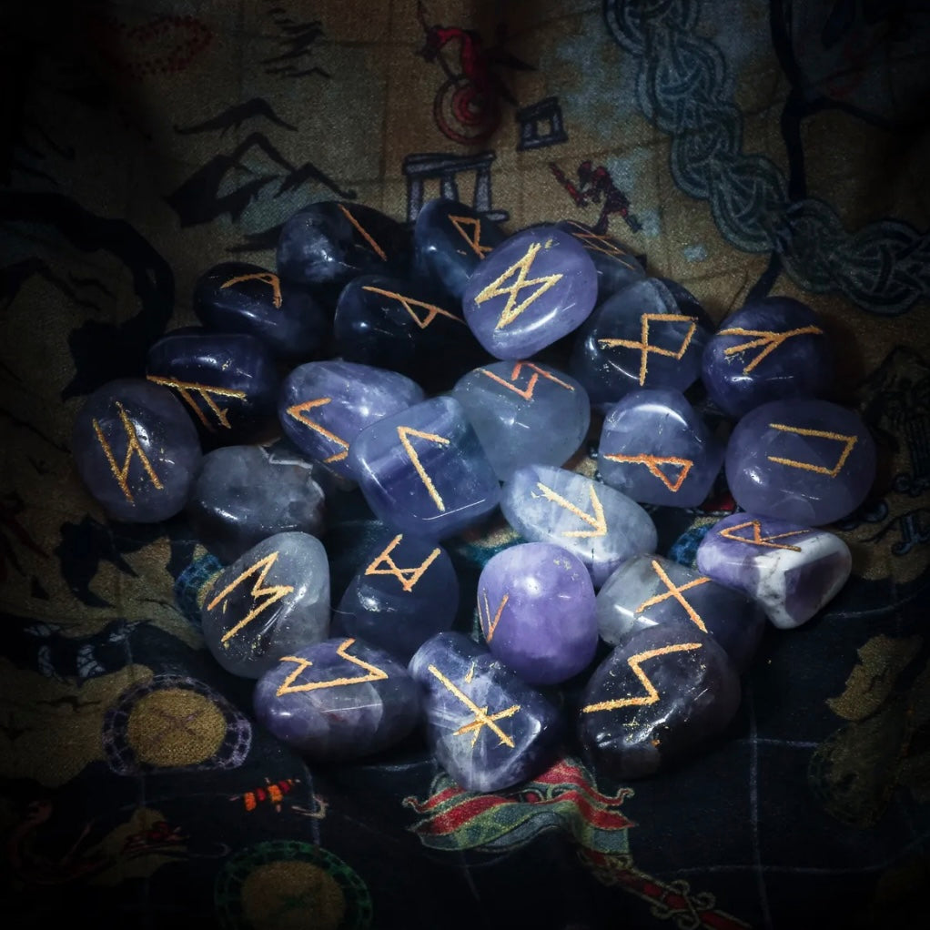 Crystal Rune Set – The Magenta Rose House