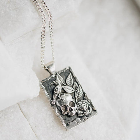 Death Tarot Necklace