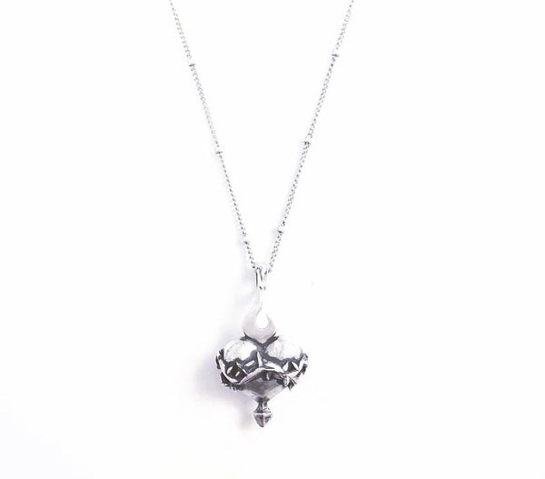 P + G Double Sided Coin Necklace