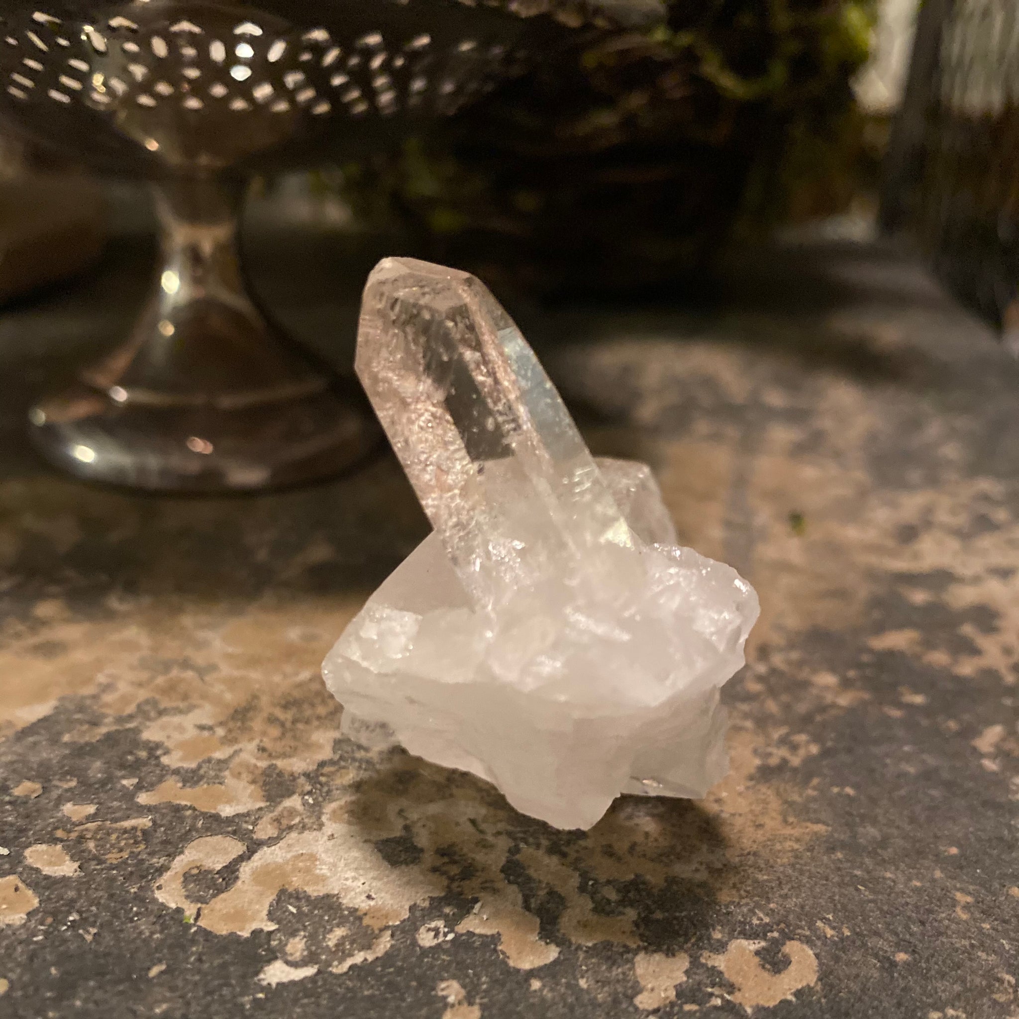 Clear Quartz Cluster A Quality Size 7