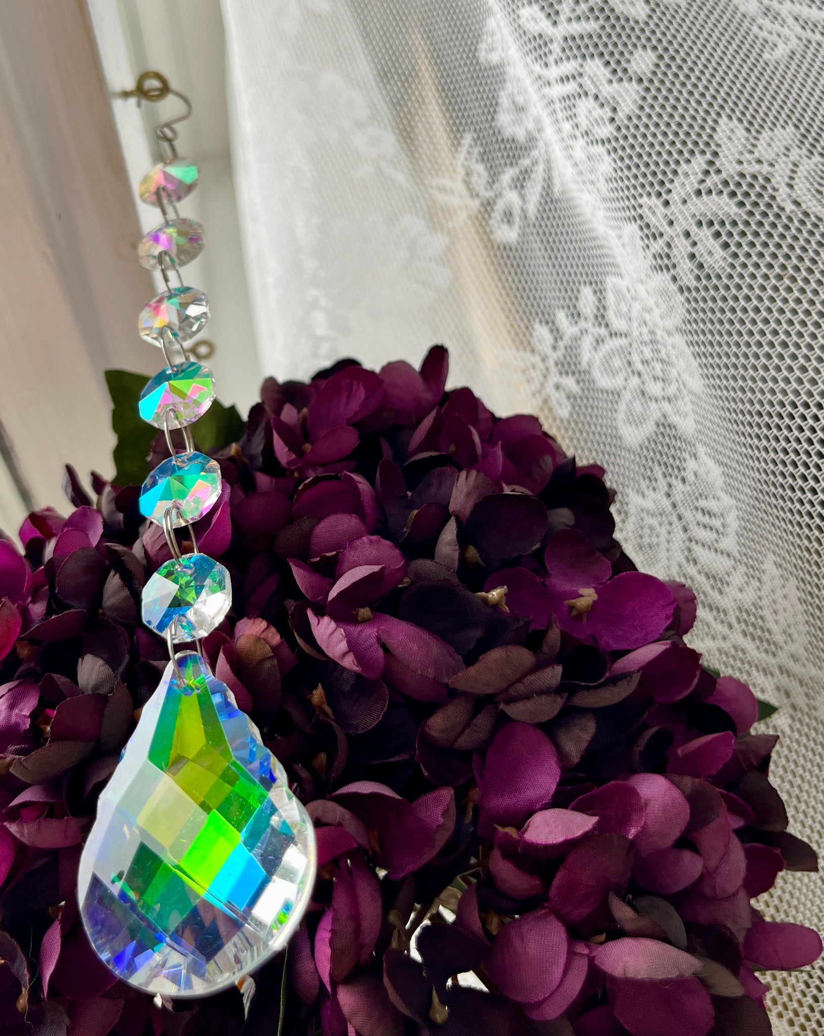 Crystal Prism Suncatchers
