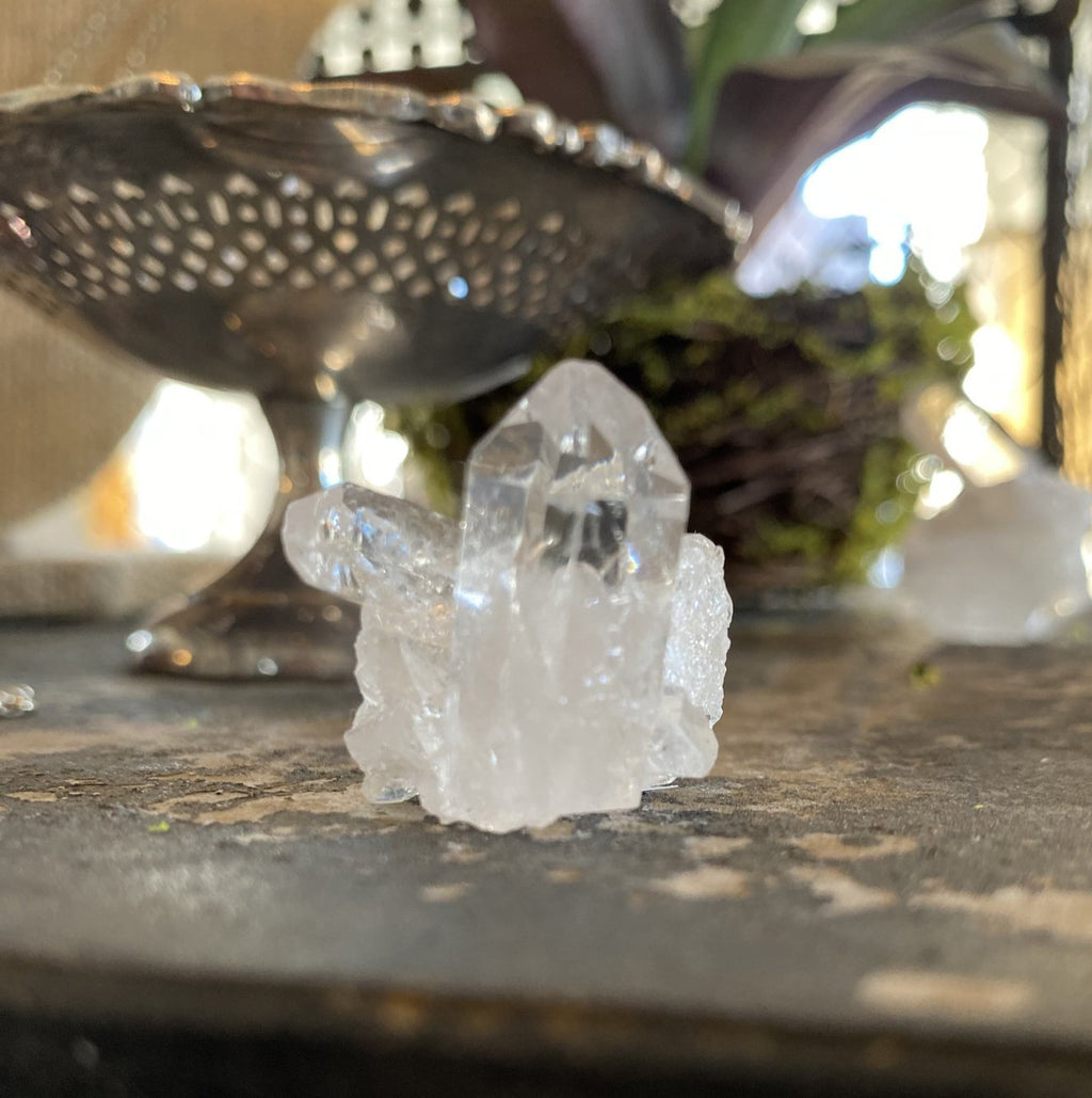 Clear Quartz Cluster A Quality Size 3