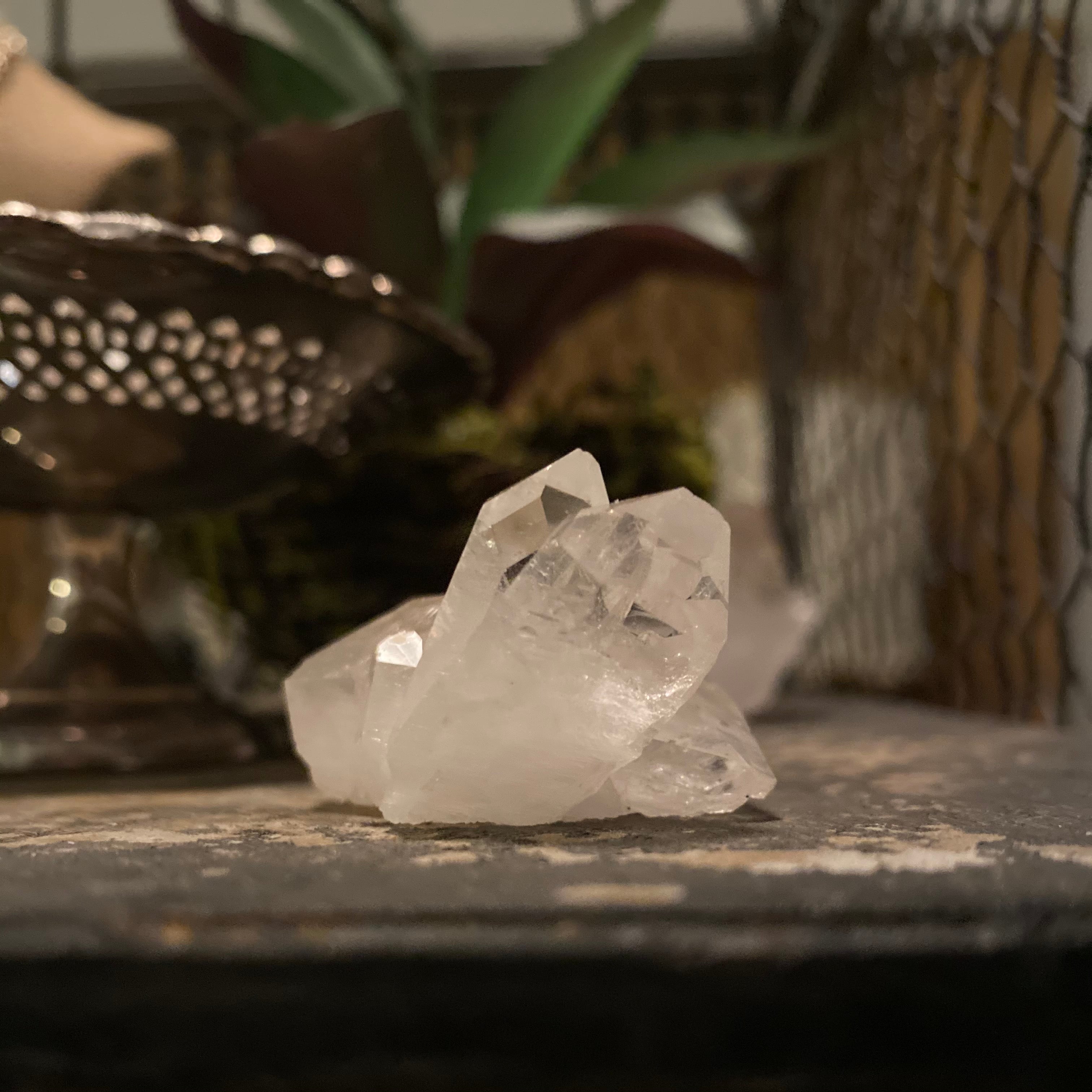 Clear Quartz Cluster A Quality Size 6