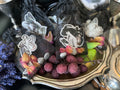 Vintage Fairy Lady Crystal Pouch