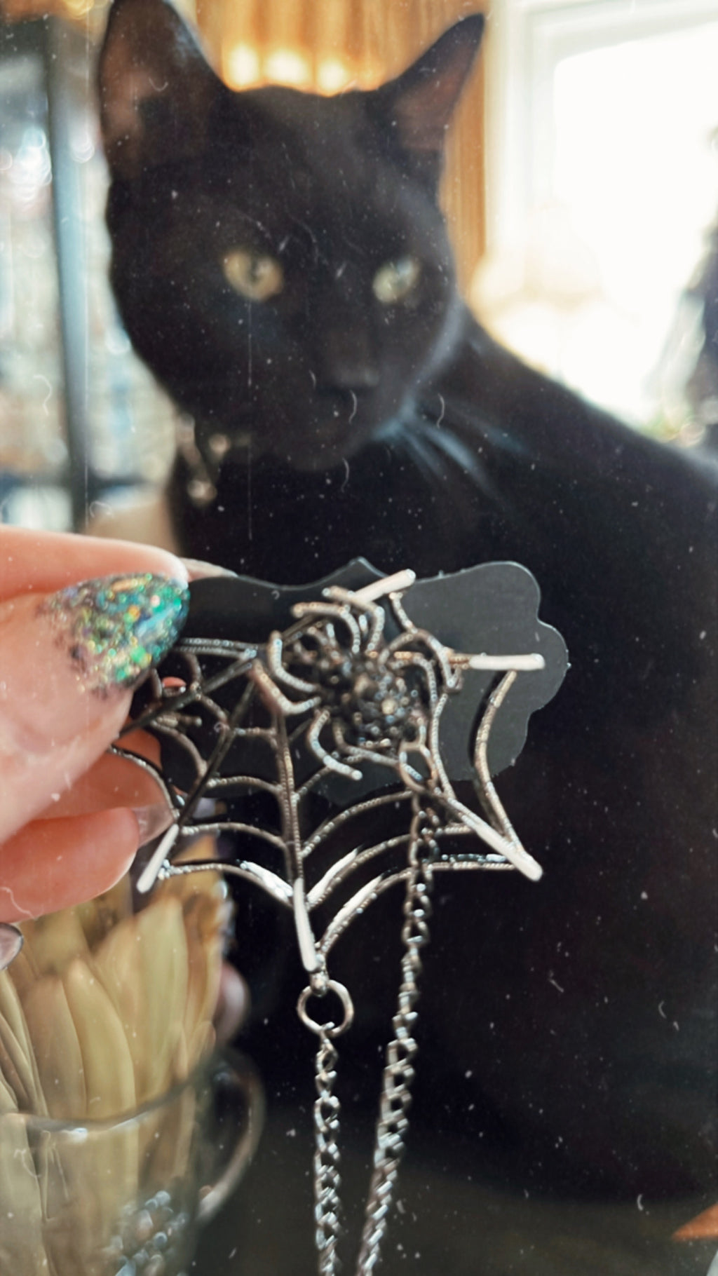 Spider Web Broach