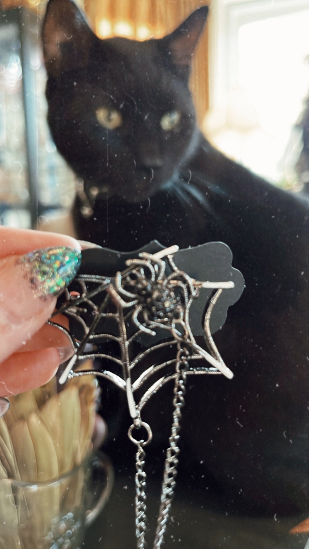 Spider Web Broach