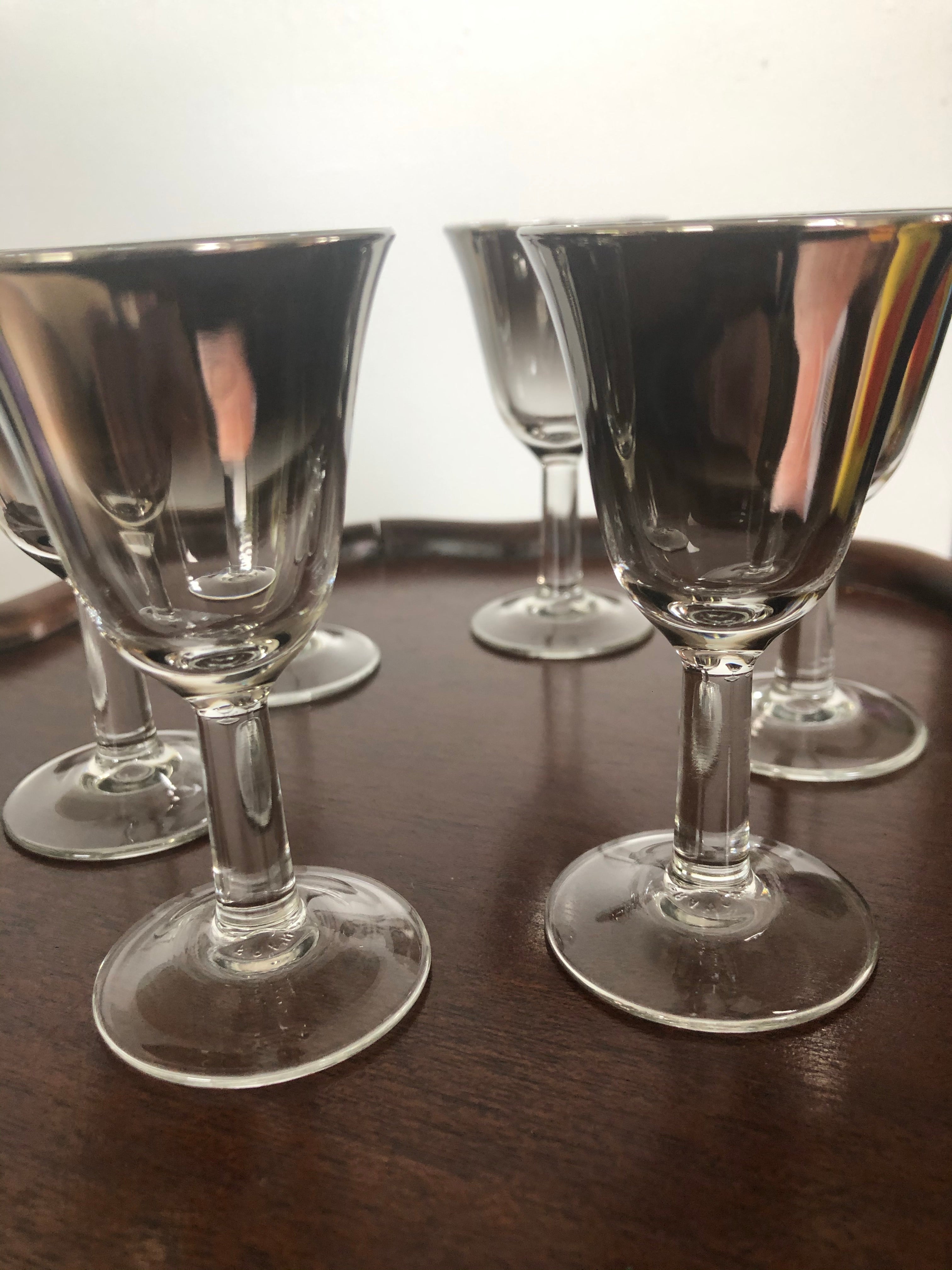 Queens Lusterware Aperitif Glass