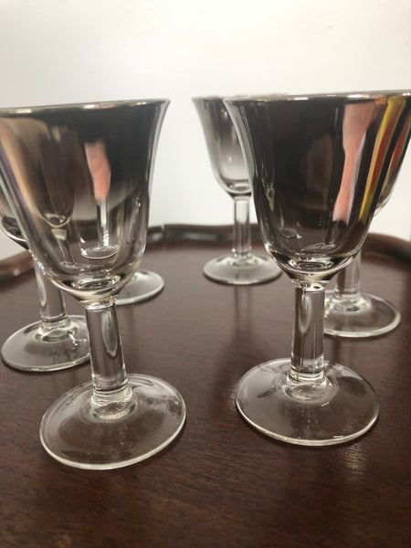 Queens Lusterware Aperitif Glass