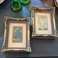 Vintage Pinkie Lawrence Wooden Frame 6" x 4 3/4”