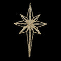 24” Gold Glitter 3D North Star