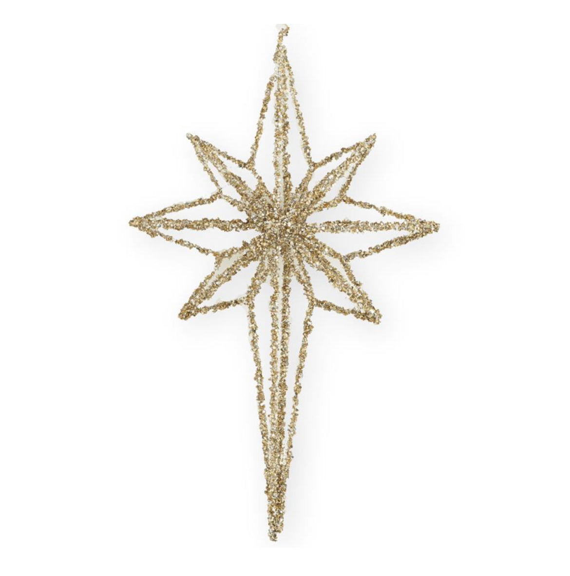24” Gold Glitter 3D North Star