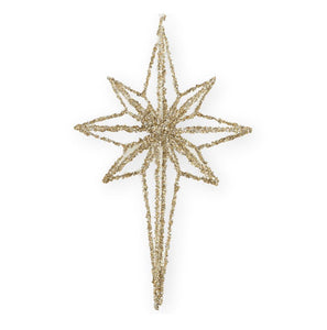 24” Gold Glitter 3D North Star