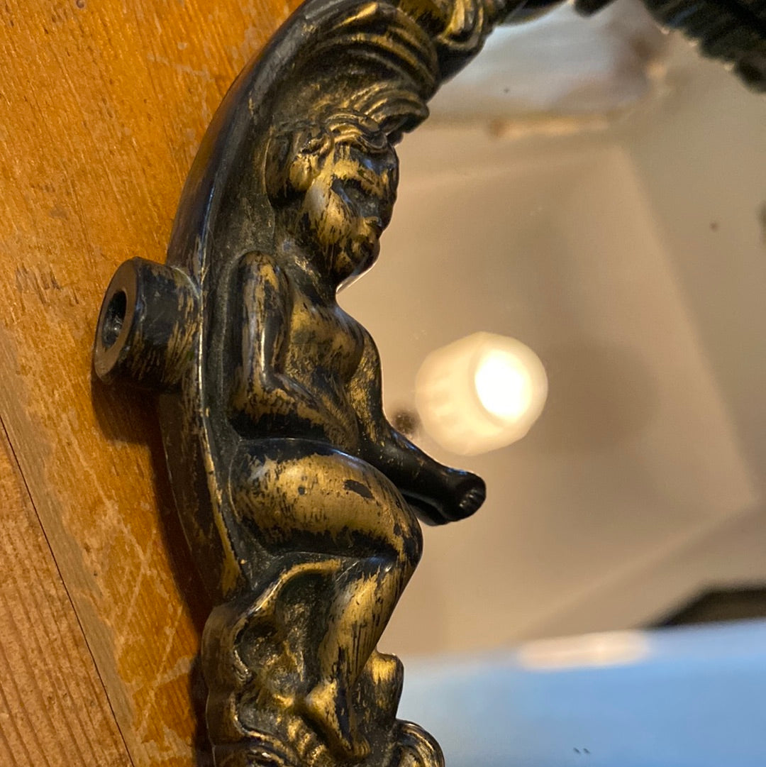 Vintage Mirror w/ Cherubs