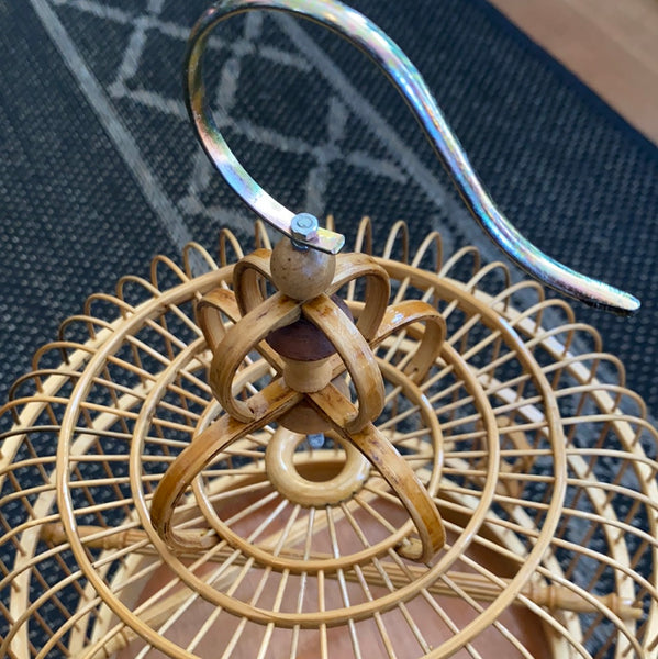 Vintage Inspired Bamboo Bird Cages