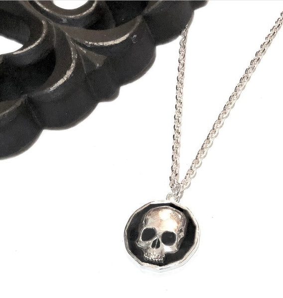 P + G Double Sided Coin Necklace