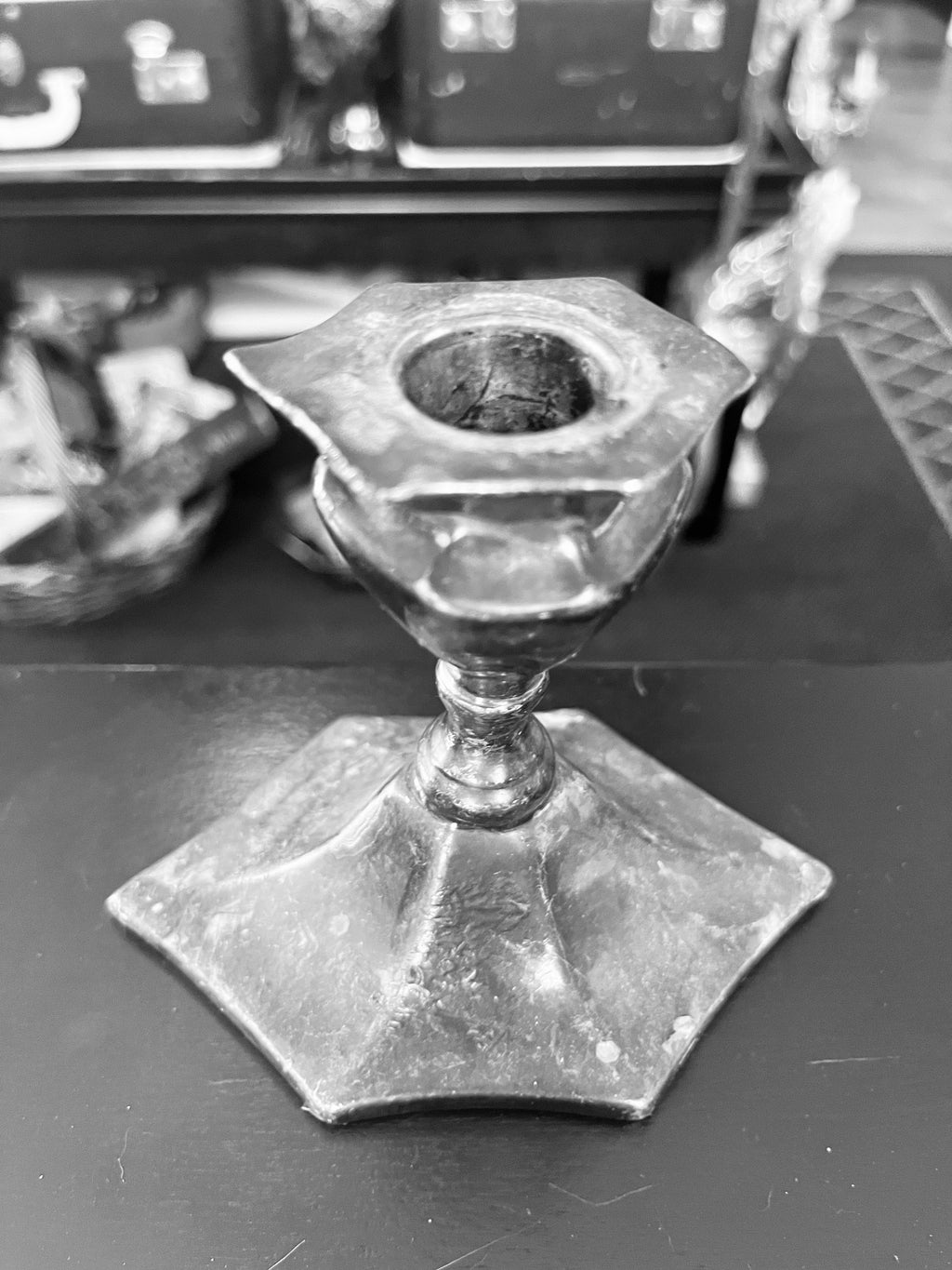 Silver Plate Benedict Proctor Candle Stick