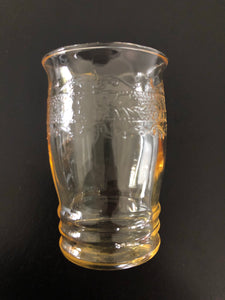 Amber Stippled Rose 3.5” Tumbler