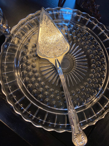 Vintage Stainless Decorative Cake/ Pie Server