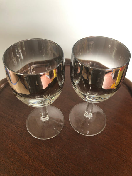 Queens Lusterware Wine Glass