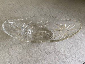 Clear Anchor Hocking Small Boat