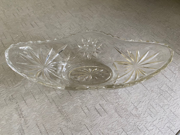 Clear Anchor Hocking Small Boat