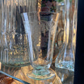 Depression Glass Cordial w/ Etched Vines