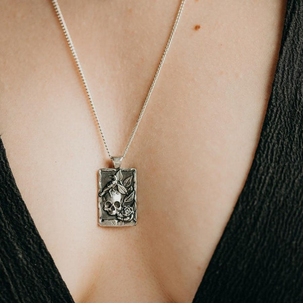Death Tarot Necklace