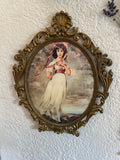 Vintage Pinkie Lawrence Metal Frame 16 1/2" x 12 1/4"