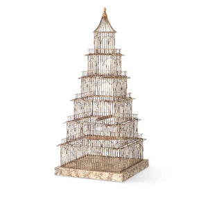 Rustic Wire Birdcage