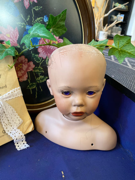 Porcelain Doll Head Planter