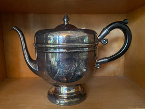 Vintage Viking Plate Silver E.P. Copper Tall Teapot
