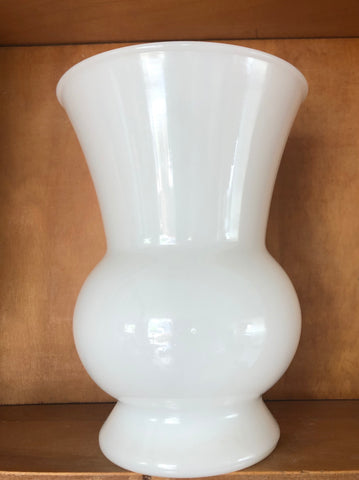 E O Brody Co. Milk Glass Center Piece Vase