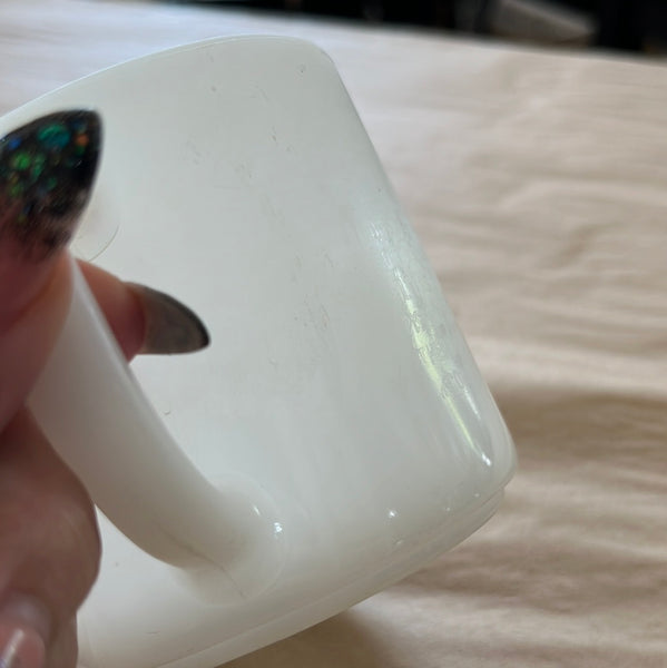 Federal Milk Glass Mug