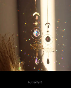 Butterfly Crystal Suncatcher
