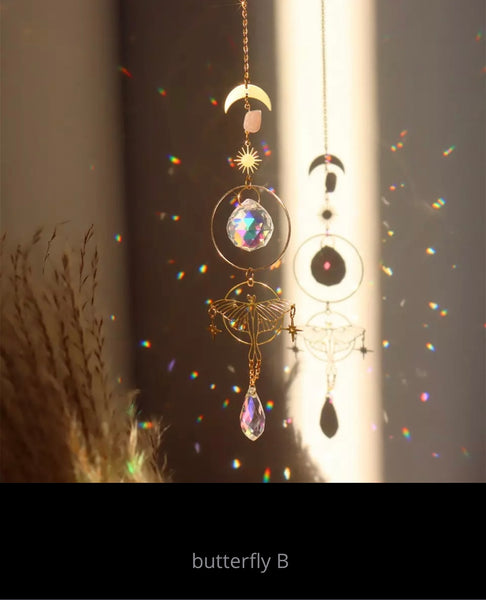 Butterfly Crystal Suncatcher