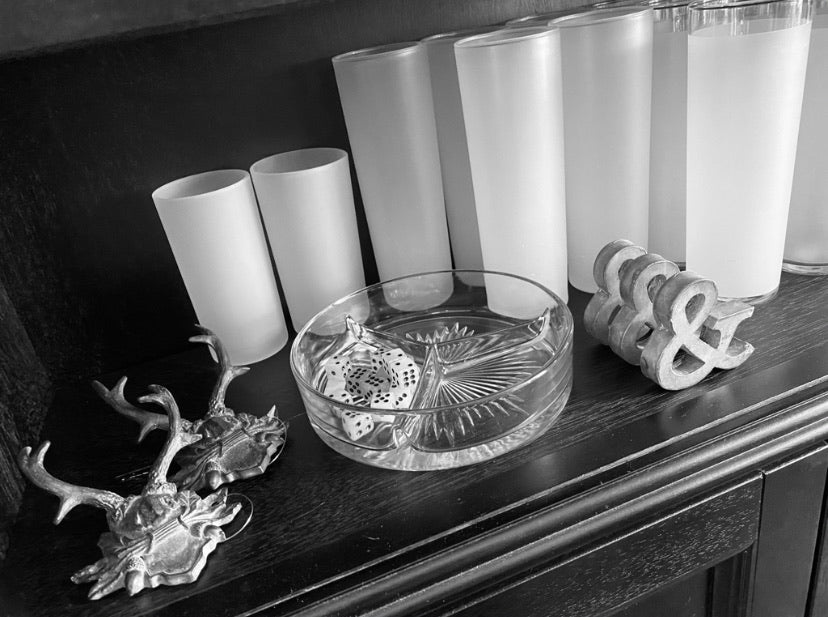 Vintage Glass – The Magenta Rose House