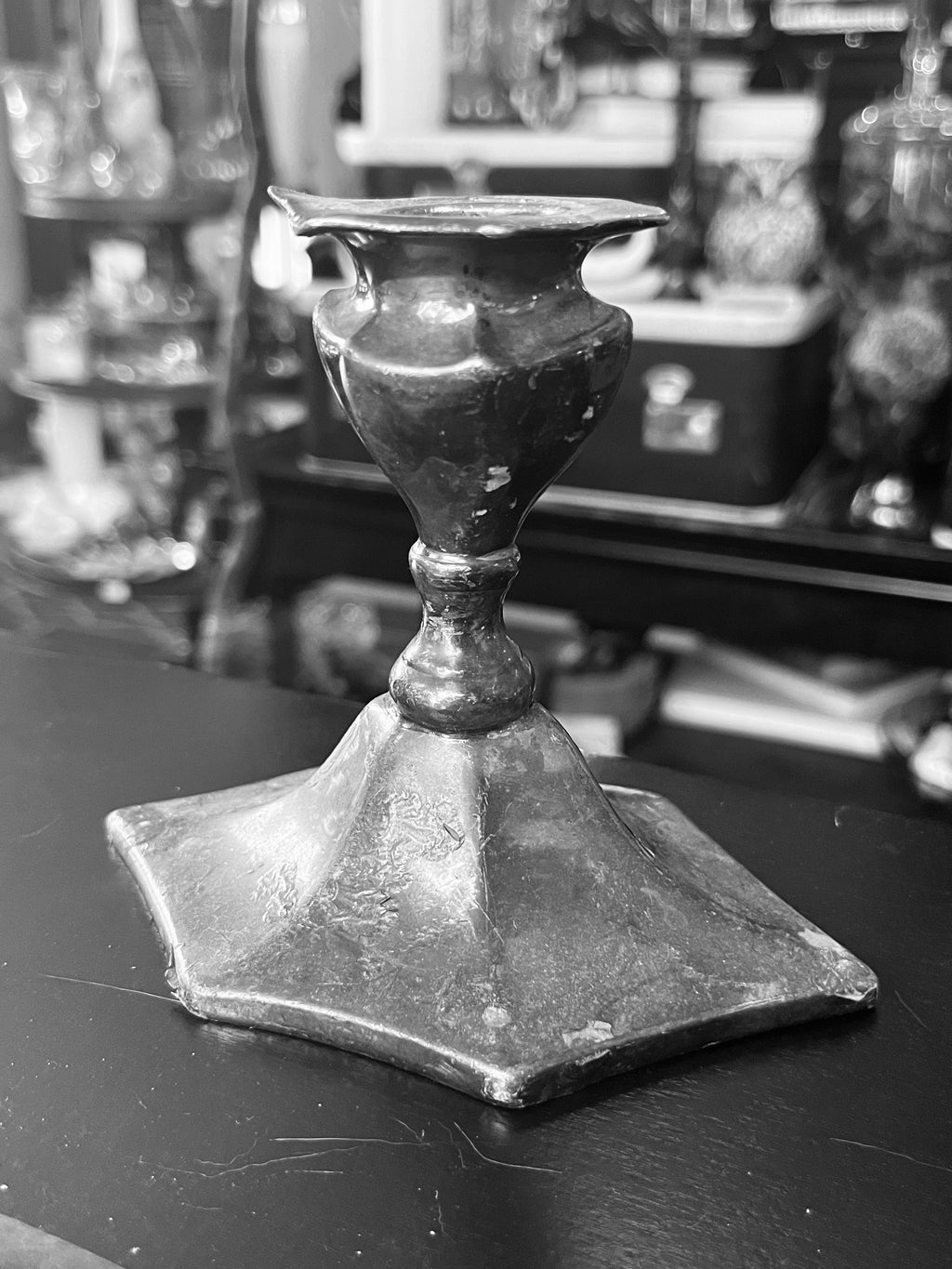 Silver Plate Benedict Proctor Candle Stick