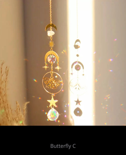 Butterfly Crystal Suncatcher