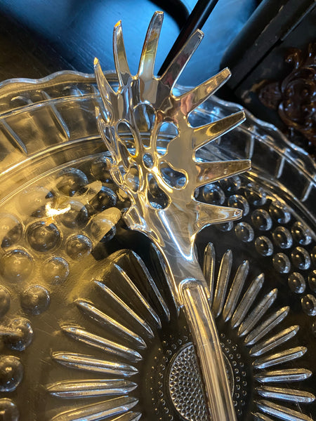 Vintage Stainless Decorative Pasta Ladle